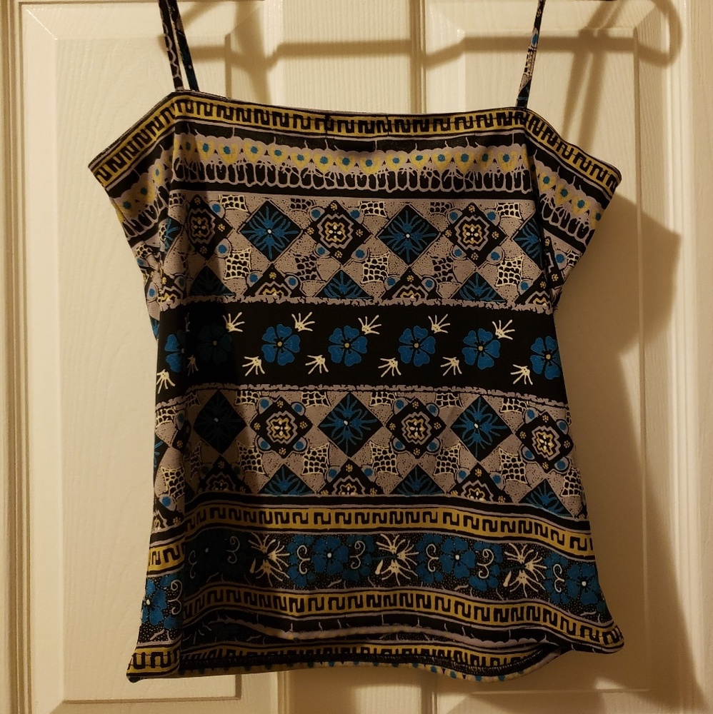 Frenchi Boho Print Tank Top - Picture 2 of 4
